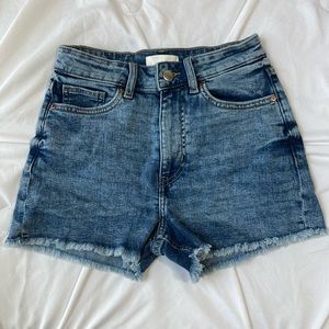 H&M Blue Denim Shorts